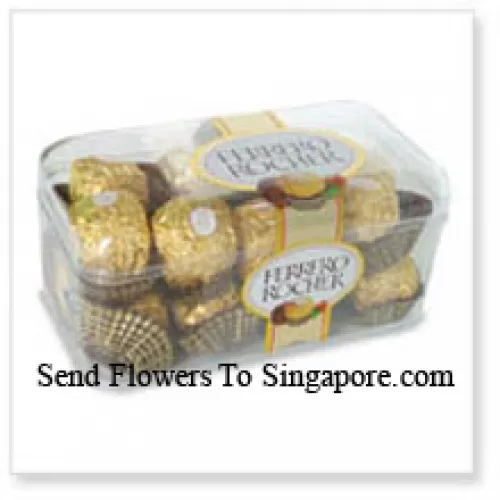 16 Pieces Ferrero Rocher (This Product Needs To Be Accompanied With The Flowers)